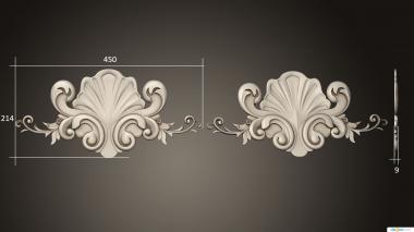 Symmetrycal onlays (NKS_1369) 3D model for CNC machine