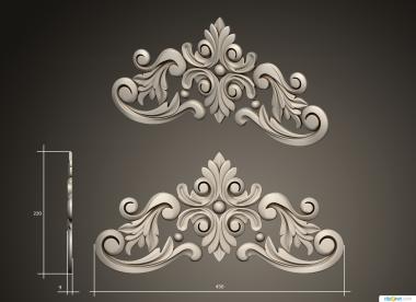 Symmetrycal onlays (NKS_1381) 3D model for CNC machine