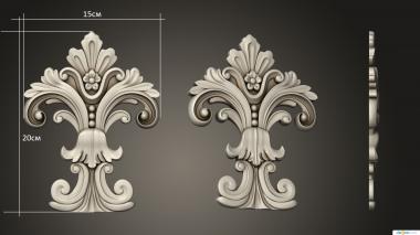 Symmetrycal onlays (NKS_1388) 3D model for CNC machine