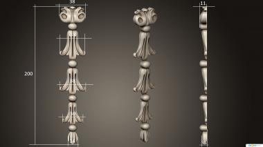 Symmetrycal onlays (NKS_1396) 3D model for CNC machine