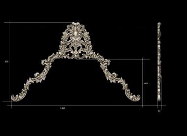 Symmetrycal onlays (NKS_1401) 3D model for CNC machine