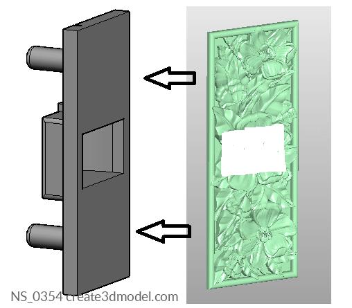 Different (NS_0354) 3D model for CNC machine