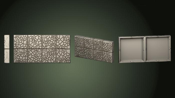Geometrical panel (PGM_0651) 3D model for CNC machine