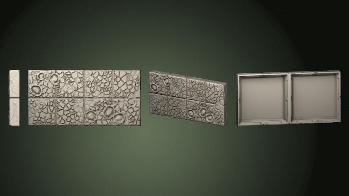 Geometrical panel (PGM_0652) 3D model for CNC machine