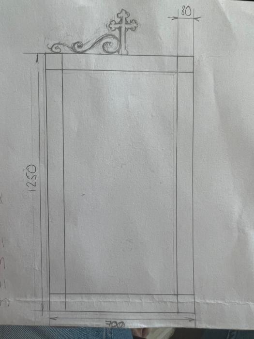 Church panel (PC_0388) 3D model for CNC machine