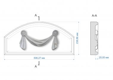 Horisontal panel (PG_0347) 3D model for CNC machine