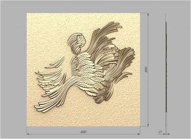 Art panel (PD_0610) 3D model for CNC machine