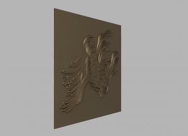 Art panel (PD_0610) 3D model for CNC machine