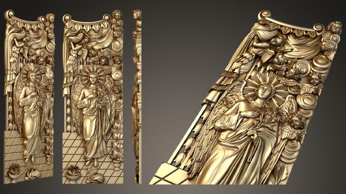 Religious panels (PR_0303) 3D model for CNC machine