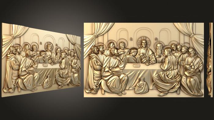 Religious panels (PR_0321) 3D model for CNC machine