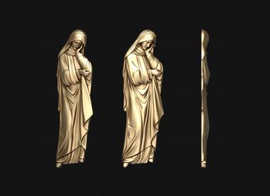 Religious panels (PR_0383) 3D model for CNC machine