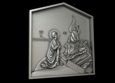 Religious panels (PR_0387) 3D model for CNC machine