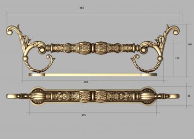 Fence (PRL_0121) 3D model for CNC machine