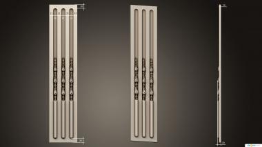 Pilasters (PL_0188) 3D model for CNC machine