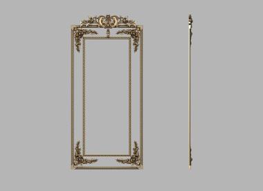 Mirrors and frames (RM_0987) 3D model for CNC machine