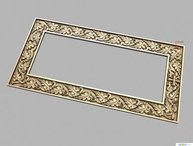 Mirrors and frames (RM_0989) 3D model for CNC machine
