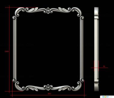 Mirrors and frames (RM_1003) 3D model for CNC machine