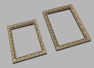 Mirrors and frames (RM_1004) 3D model for CNC machine