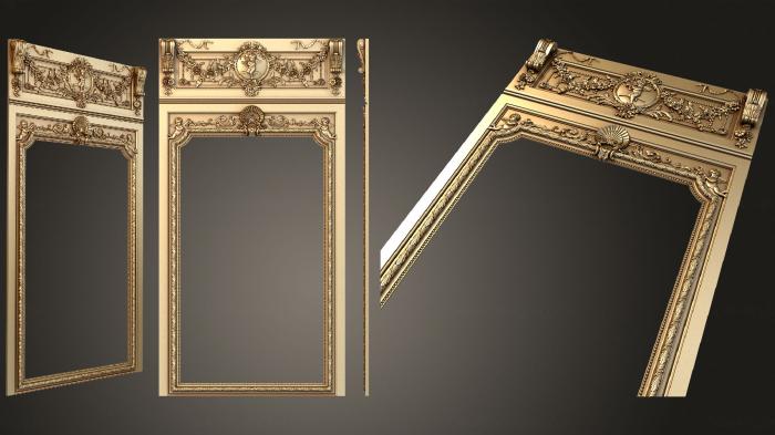 Mirrors and frames (RM_1008) 3D model for CNC machine
