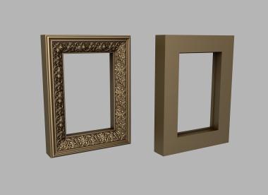 Mirrors and frames (RM_1018) 3D model for CNC machine