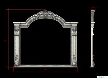 Mirrors and frames (RM_1026) 3D model for CNC machine