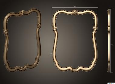 Mirrors and frames (RM_1033) 3D model for CNC machine