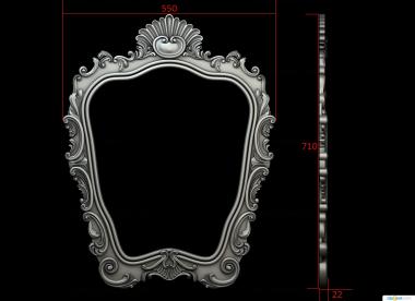 Mirrors and frames (RM_1038) 3D model for CNC machine
