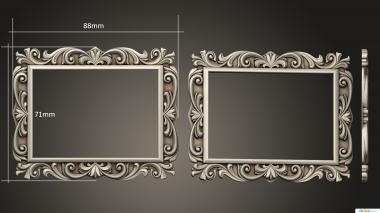 Mirrors and frames (RM_1041) 3D model for CNC machine