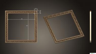 Mirrors and frames (RM_1044) 3D model for CNC machine