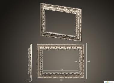 Mirrors and frames (RM_1064) 3D model for CNC machine