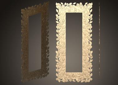 Mirrors and frames (RM_1090) 3D model for CNC machine