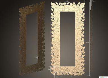 Mirrors and frames (RM_1090) 3D model for CNC machine