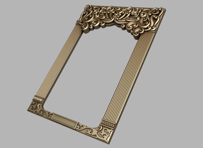 Mirrors and frames (RM_1097) 3D model for CNC machine