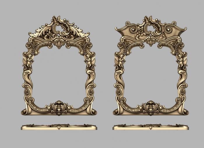 Mirrors and frames (RM_1098) 3D model for CNC machine