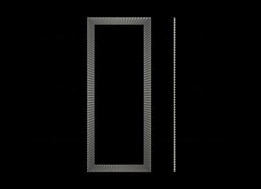 Mirrors and frames (RM_1102) 3D model for CNC machine