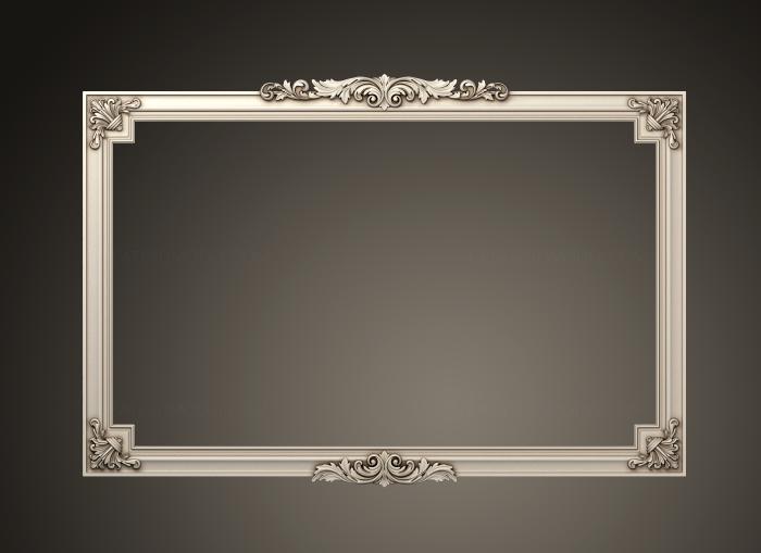 Mirrors and frames (RM_1103) 3D model for CNC machine