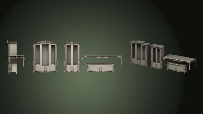 Cupboard (SHK_0166) 3D model for CNC machine