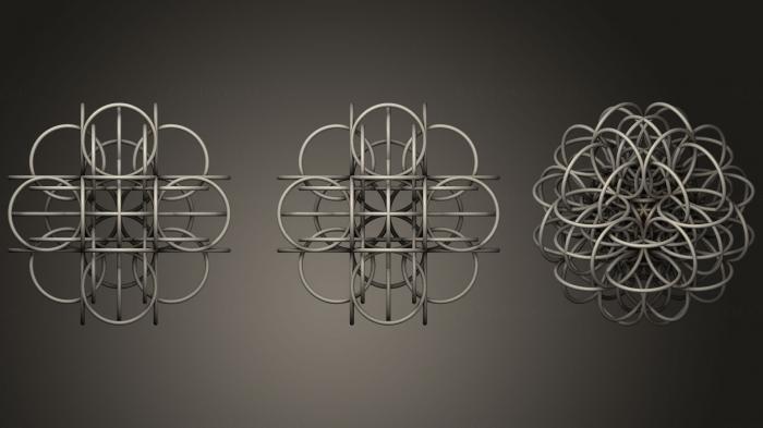 Geometric shapes (SHPGM_0351) 3D model for CNC machine