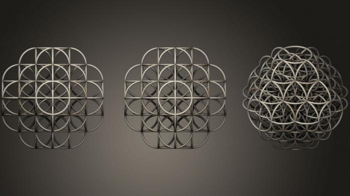 Geometric shapes (SHPGM_0352) 3D model for CNC machine
