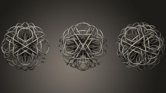 نموذج ثلاثي الأبعاد لآلة CNC الأشكال الهندسية فيوجن داركلايف كور