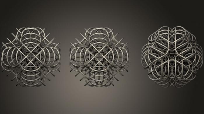 نموذج ثلاثي الأبعاد لآلة CNC الأشكال الهندسية فيوجن ديفيد ماتر مايند