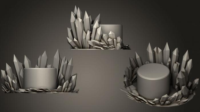 نموذج ثلاثي الأبعاد لآلة CNC الأشكال الهندسية Ice Diorama - نسخ