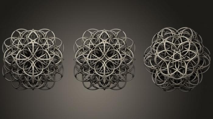 نموذج ثلاثي الأبعاد لآلة CNC الأشكال الهندسية Life Fusion Spark Aether مستقر