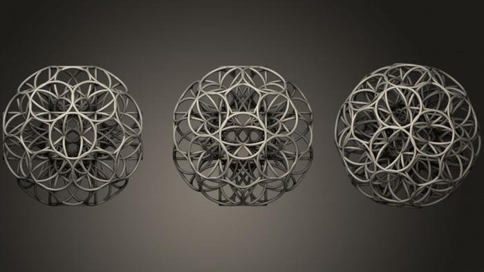 نموذج ثلاثي الأبعاد لآلة CNC الأشكال الهندسية مالك طوس المواد الإشعاعية مكعب فاسيوم