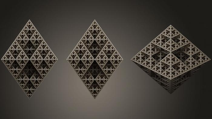 Geometric shapes (SHPGM_0702) 3D model for CNC machine