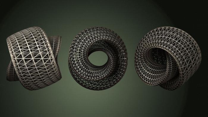 Geometric shapes (SHPGM_0885) 3D model for CNC machine