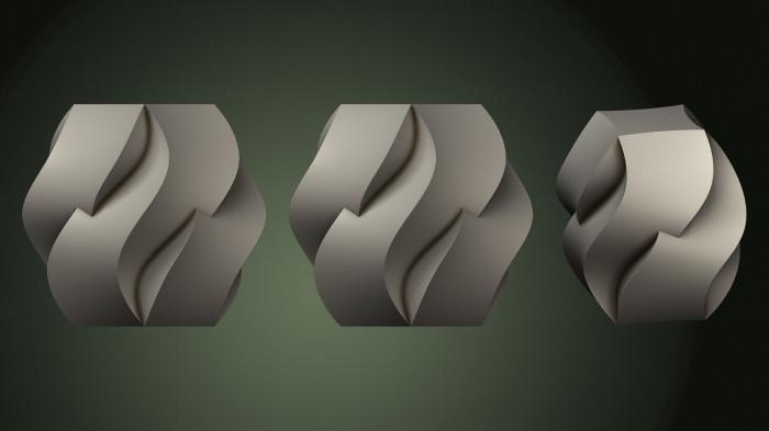 Geometric shapes (SHPGM_0899) 3D model for CNC machine