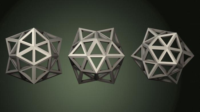 Geometric shapes (SHPGM_0904) 3D model for CNC machine