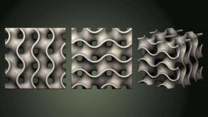Geometric shapes (SHPGM_0925) 3D model for CNC machine