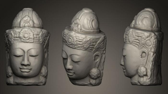 Buddha figurines (STKBD_0015) 3D model for CNC machine